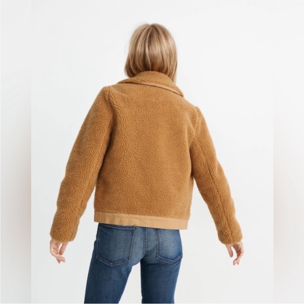 Madewell Teddy Portland Sherpa Jacket - Picture 12 of 12
